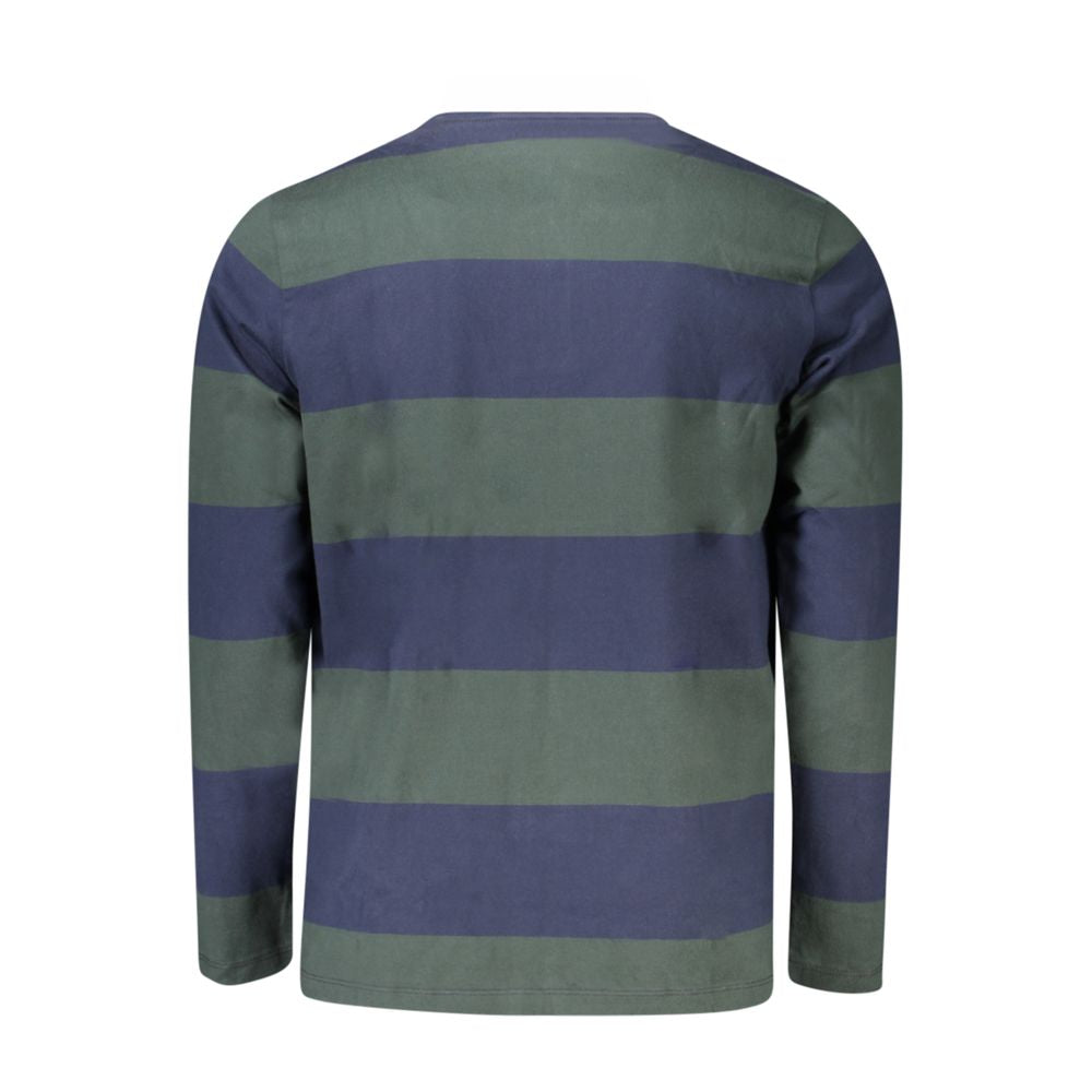 Polo Shirt by Timberland for men in cotton green & striped presents a crisp silhouette, artfully detailed with a crisp and crisp .