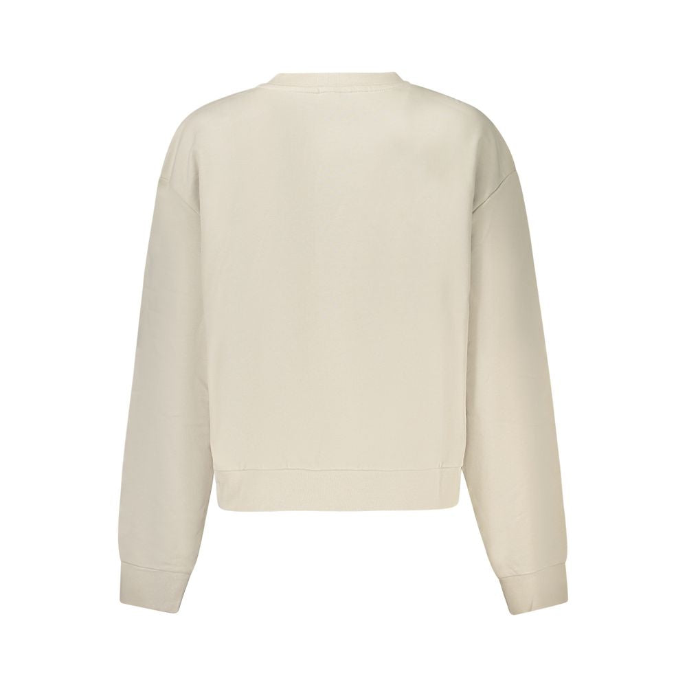 Sweatshirt by Vans for women in cotton beige features an enviable silhouette, showcasing a premium and refined for a truly enviable finish.