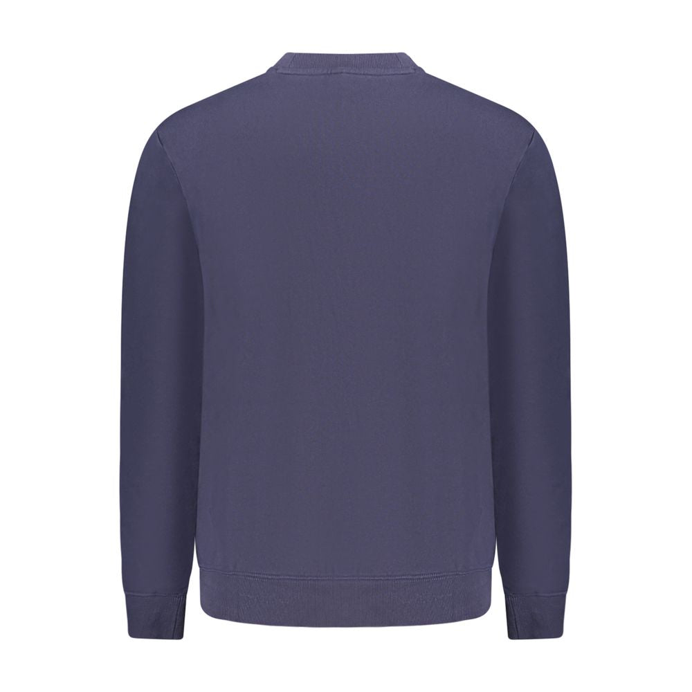 Sweatshirt by Napapijri for men in cotton blue & print features an enviable silhouette, showcasing a premium and refined for a truly enviable finish.