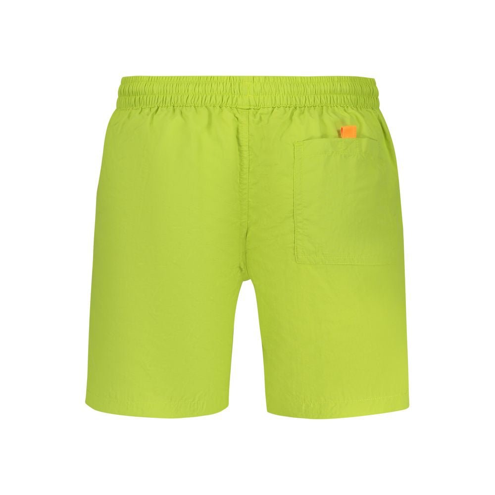 Swim Shorts by Norway 1963 for men in polyamide green & print presents a beach chic silhouette from the Men's Polyamide Swim Shorts collection, showcasing a beach chic cut for a refined poolside look.
