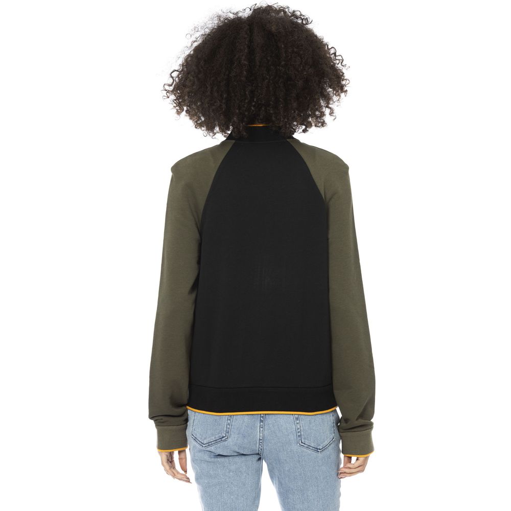Mr&Mrs Italy Black Cotton Sweatshirt