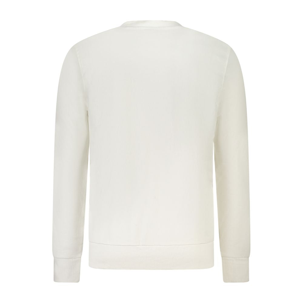 Sweatshirt by North Sails for men in cotton white & print features an enviable silhouette, showcasing a premium and refined for a truly enviable finish.