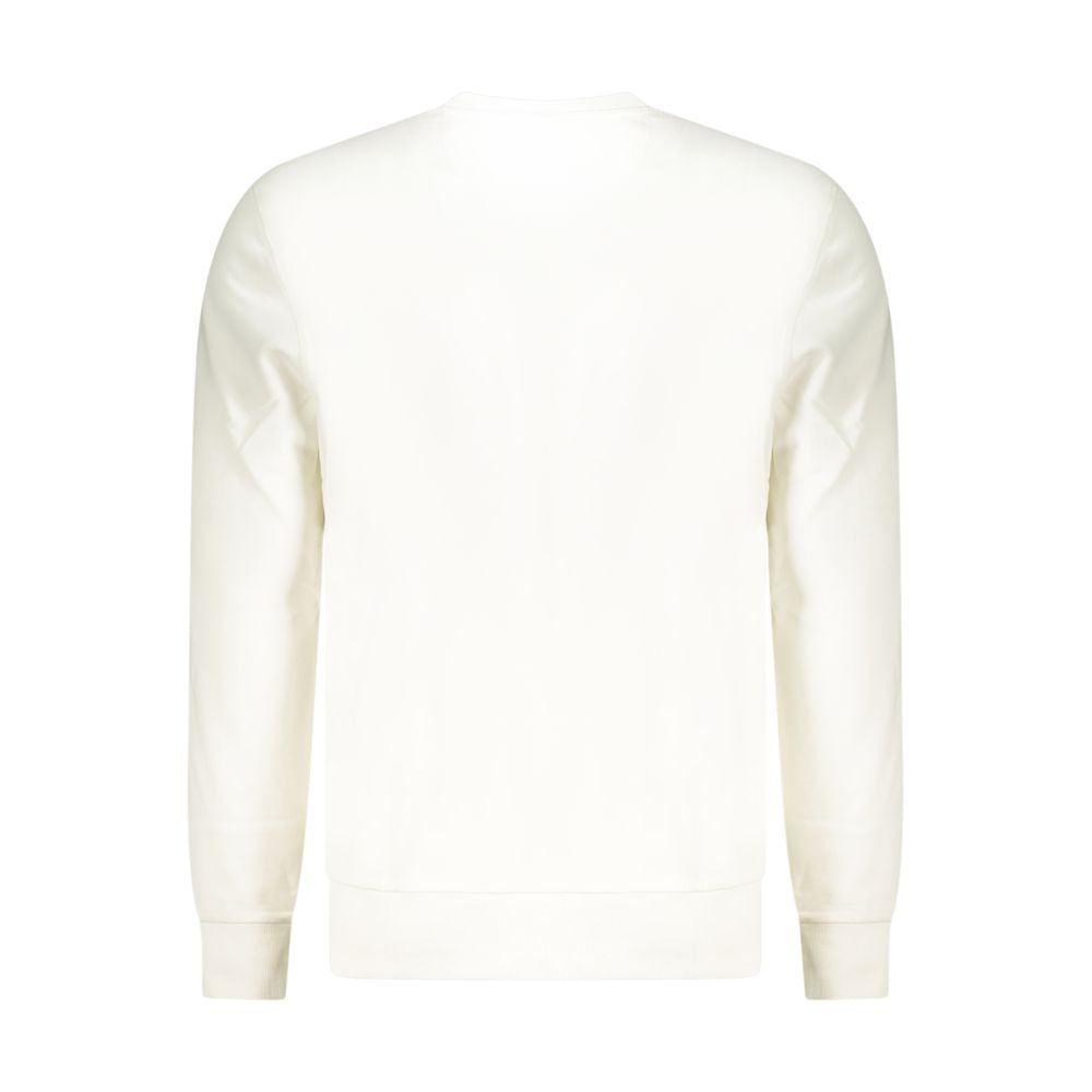 Sweatshirt by North Sails for men in cotton white & print features an exquisite silhouette, showcasing and crew neckline details for a exquisite look.