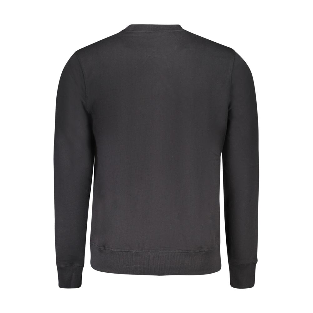 Sweatshirt by North Sails for men in cotton black features an exquisite silhouette, showcasing and details for a exquisite look.
