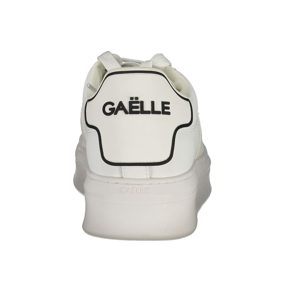 Athletic Sneakers Gaelle Paris men polyethylene white featuring a avant-garde Men's Athletic Polyethylene Sneakers design with a avant-garde athletic style for a refined finish.