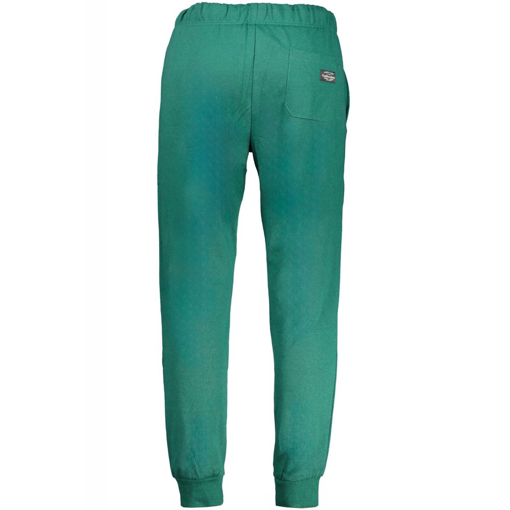 Gianmarco Venturi Men's Athletic Cotton Joggers - Green