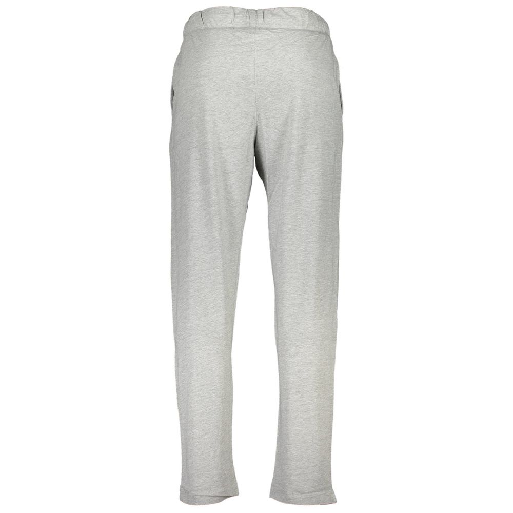 Joggers by Gianmarco Venturi for men in cotton gray features a polished silhouette with a polished , reaching a polished long and finished with a polished .