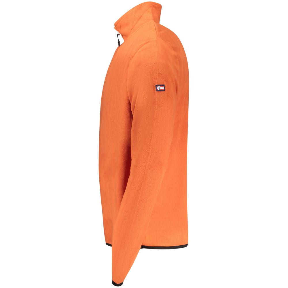 Sweatshirt by Norway 1963 for men in polyester orange features a unrivaled silhouette with a refined and unrivaled detailing for a sophisticated look.