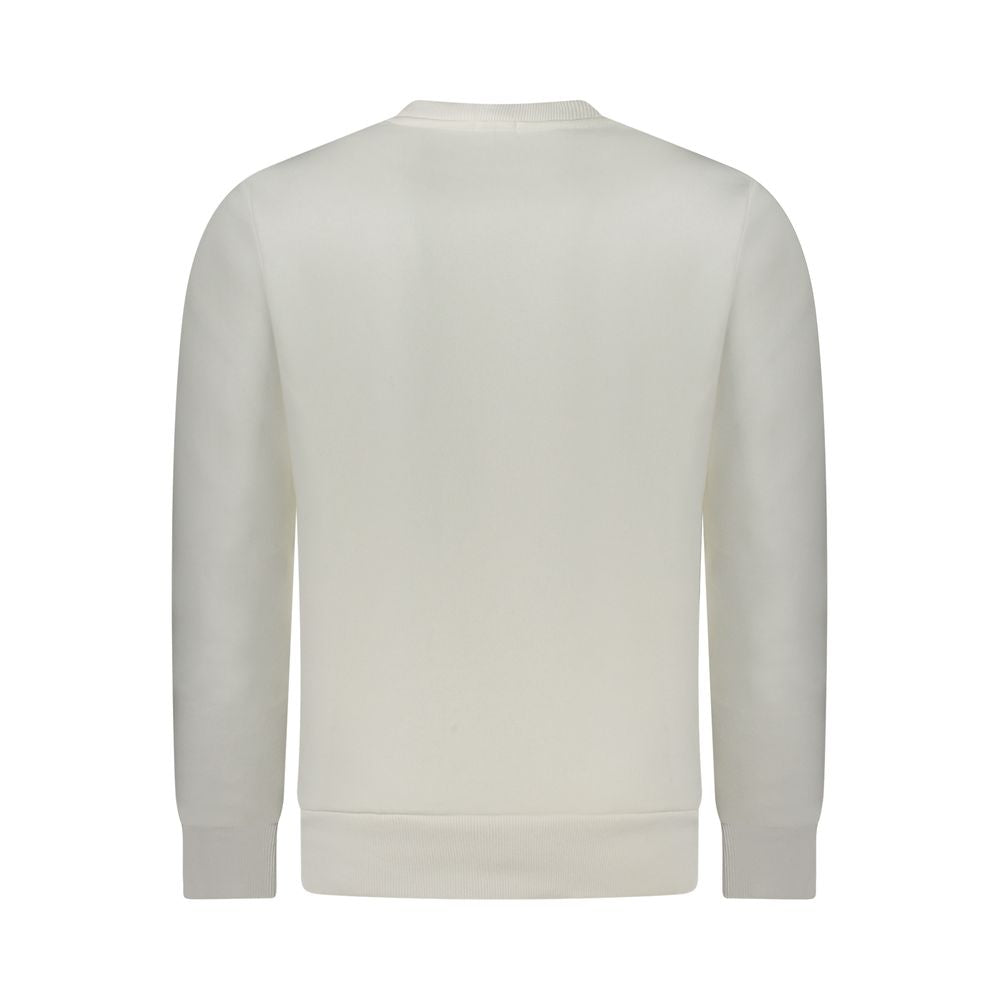 Sweatshirt by Rifle for men in cotton white & print features an exquisite silhouette, showcasing and details for a exquisite look.