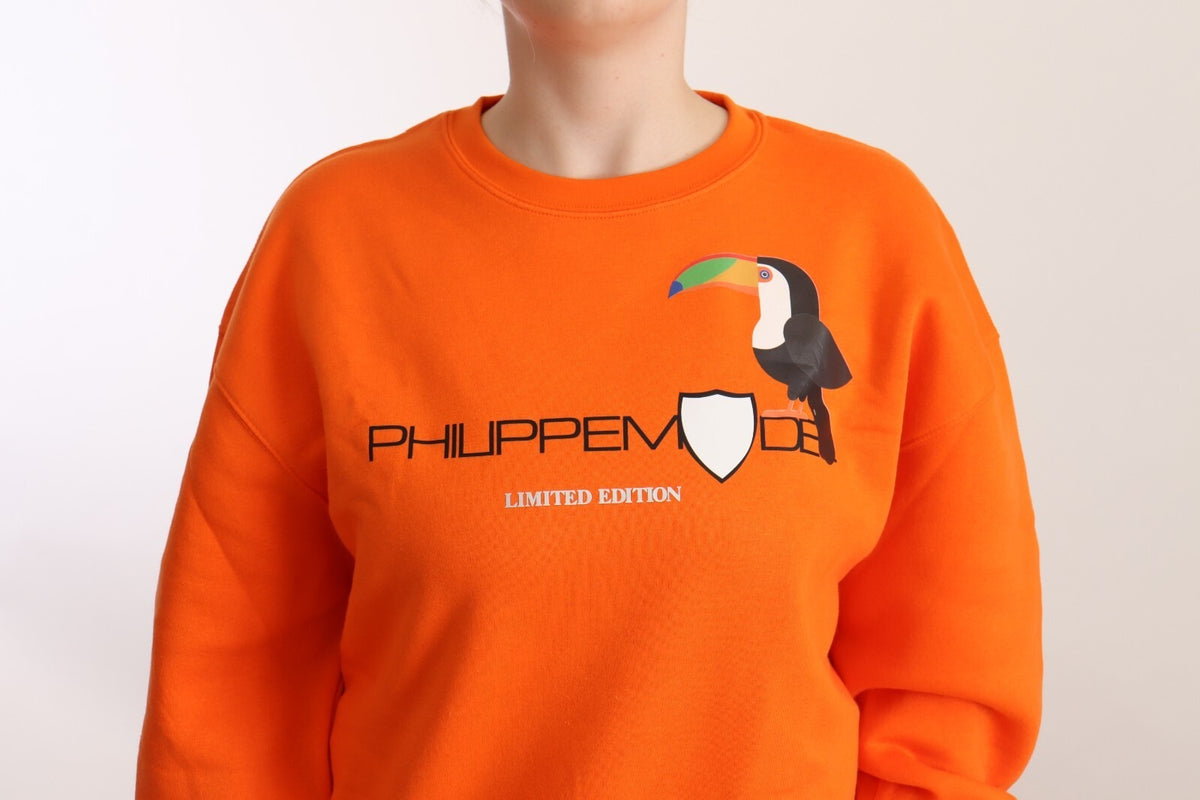 Philippe Model Women's Cotton Sweatshirt - Orange