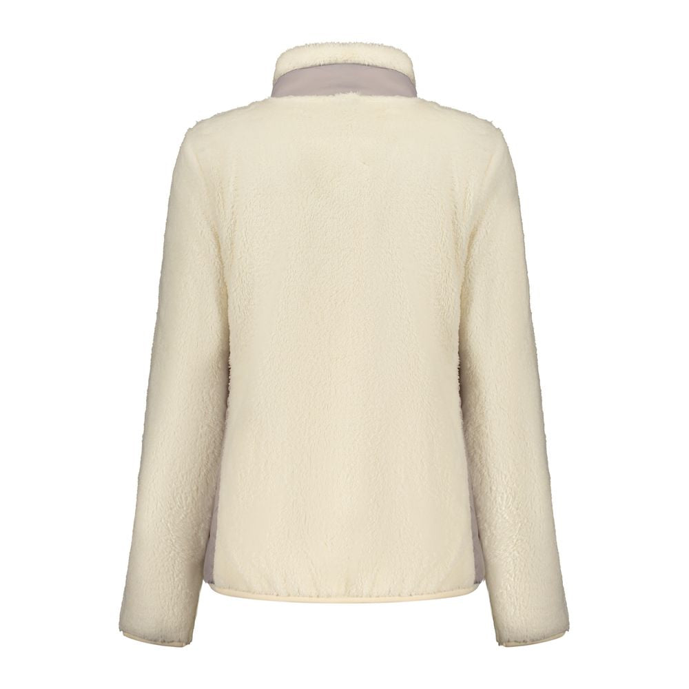 Sweatshirt by Norway 1963 for women in polyester white showcases a slouchy chic silhouette, artfully detailed with a slouchy chic high-neck neckline and for a slouchy chic finish.