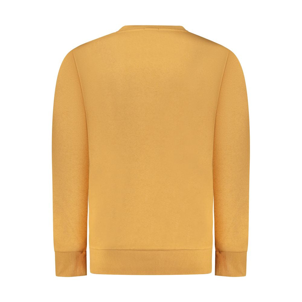 Sweatshirt by Rifle for men in cotton polyester brown, signature & print features an provocated silhouette, detailed with a provocated and a refined crew neckline for a sophisticated aesthetic.