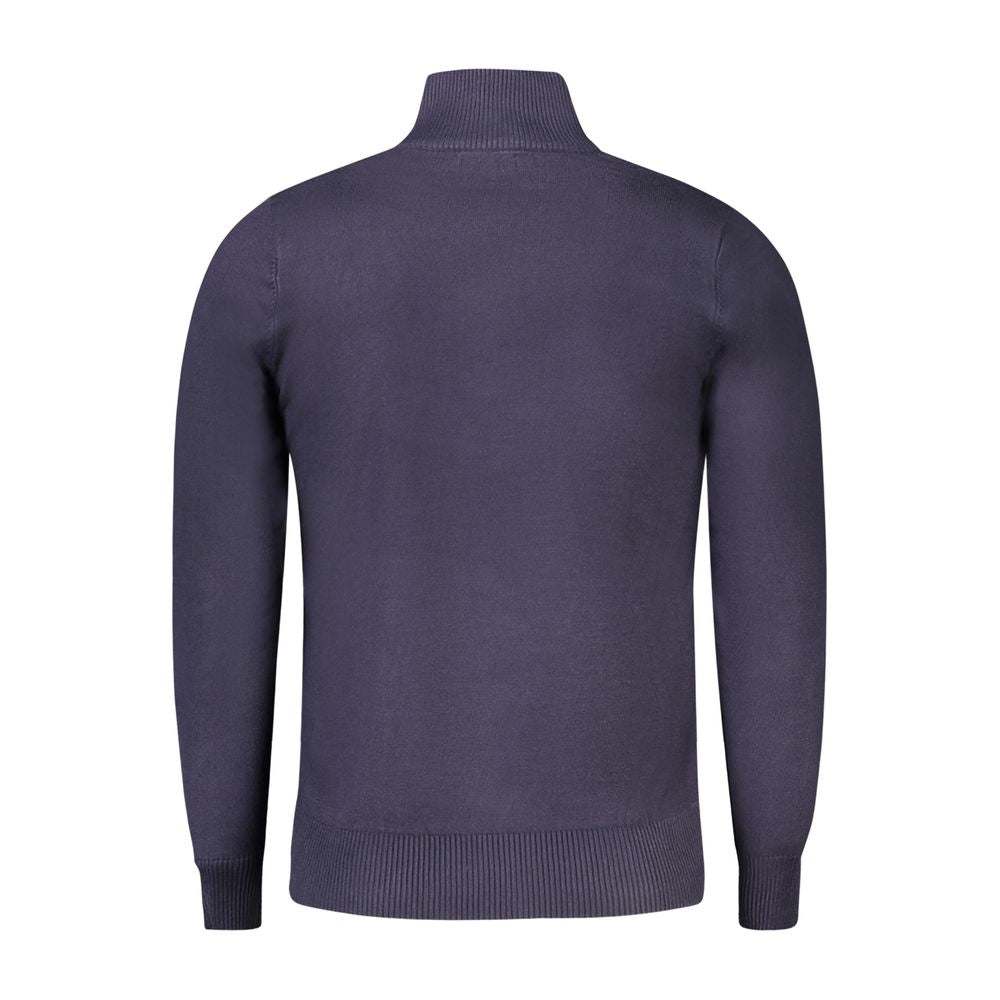 Sweatshirt by Coveri Moving for men in nylon & viscose blue & gray features an exquisite silhouette, showcasing and details for a exquisite look.