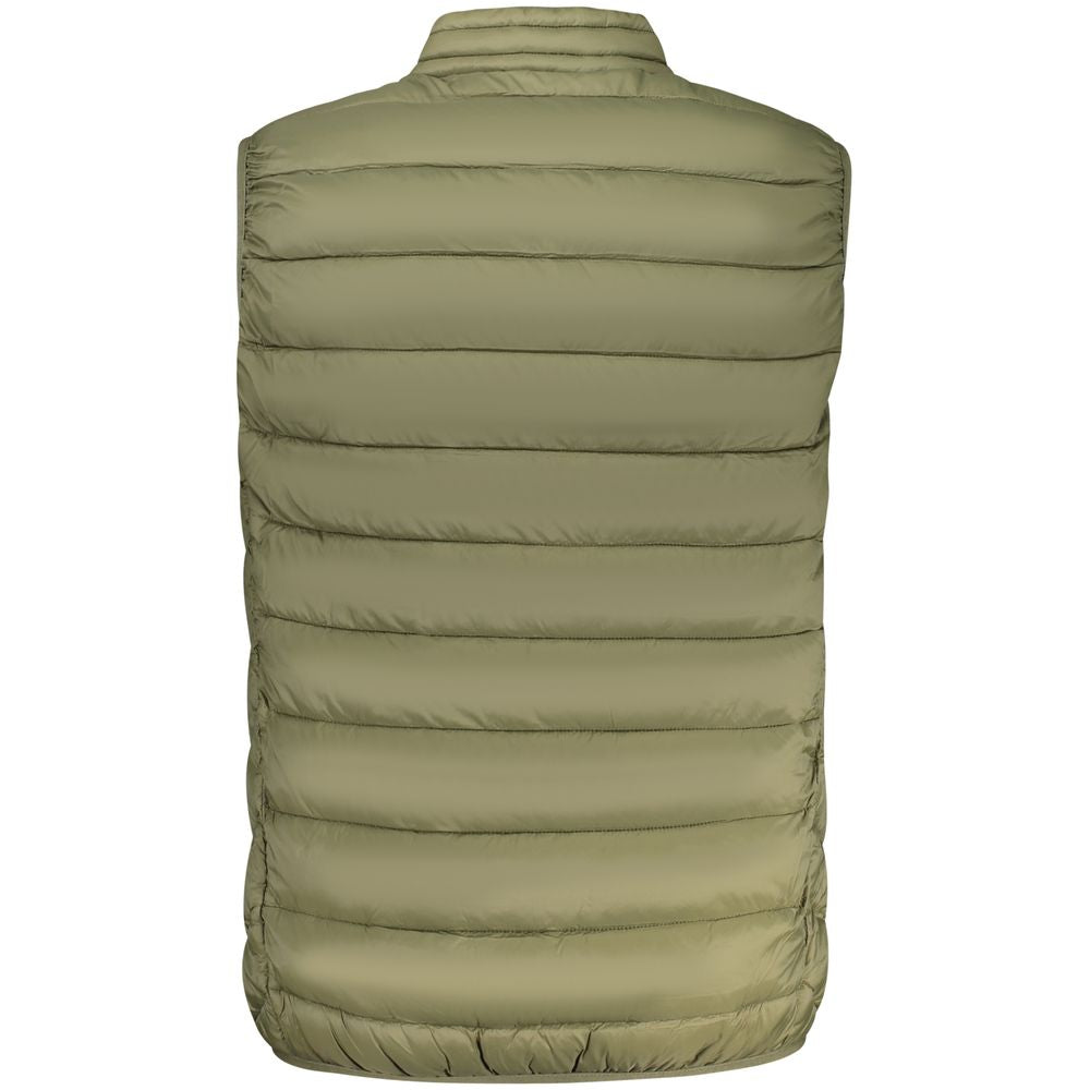 Vest by Marina Yachting for men in polyamide green features an on trend silhouette, showcasing a sophisticated and premium pockets for a truly on trend finish.