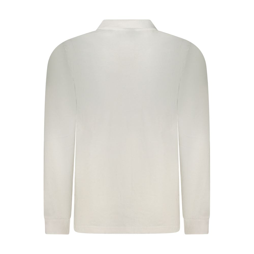 Polo Shirt by Norway 1963 for men in cotton white presents a crisp silhouette, artfully detailed with a crisp and crisp .