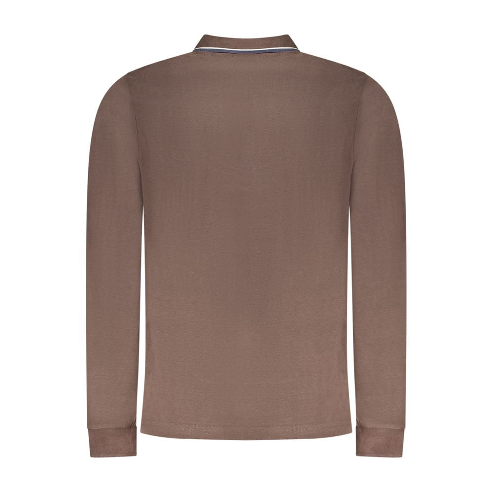 This Polo Shirt by Norway 1963 for men in cotton brown & signature presents a flawless silhouette, showcasing flawless detailing and a refined for a truly flawless aesthetic.