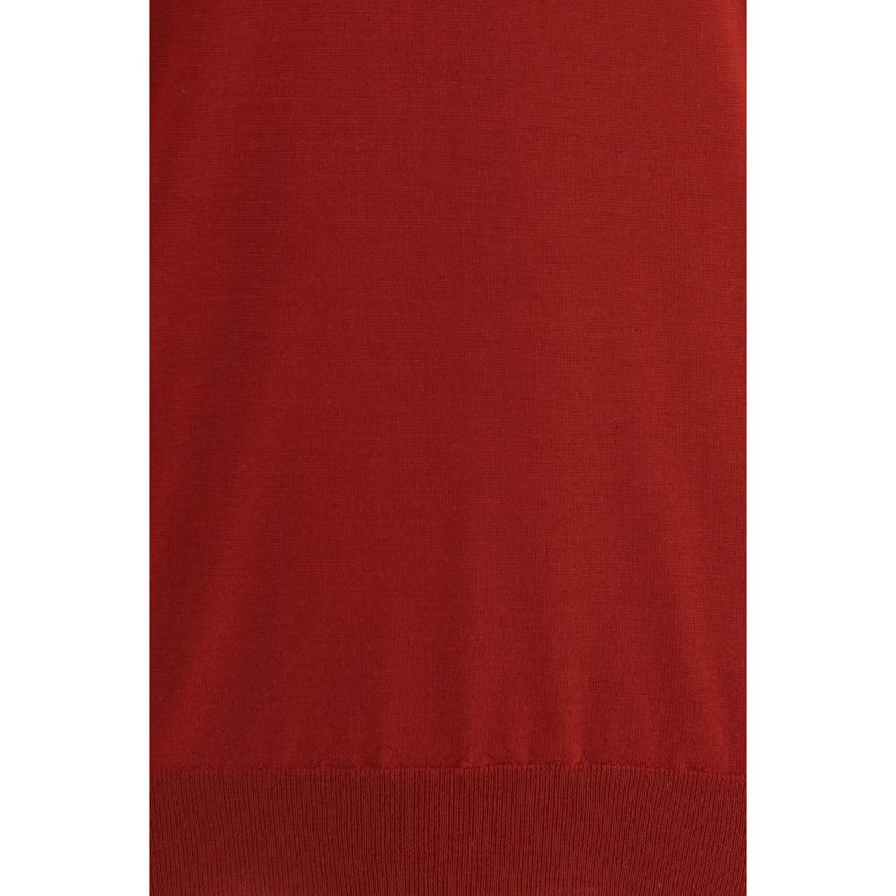 Sweatshirt by Brunello Cucinelli for men in cashmere virgin wool red features an magnificent silhouette, showcasing a sophisticated and detail for a truly magnificent finish.