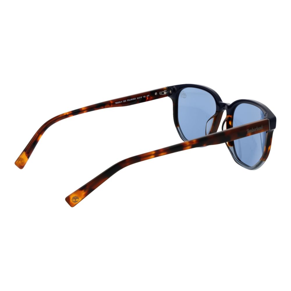 Sunglasses by Timberland for men in acetate brown features an ethereal full-rim round frame design with brown coloured frame frames and polarized category-2-medium-tint lens for a ethereal finish.