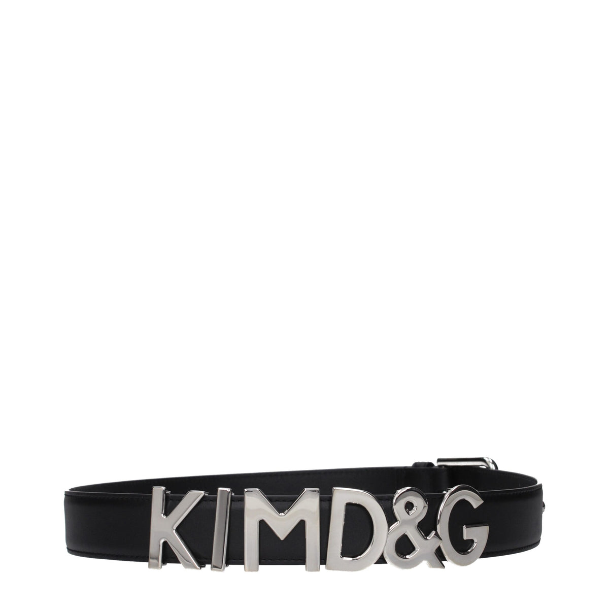 Dolce & Gabbana Leather Belt - Black