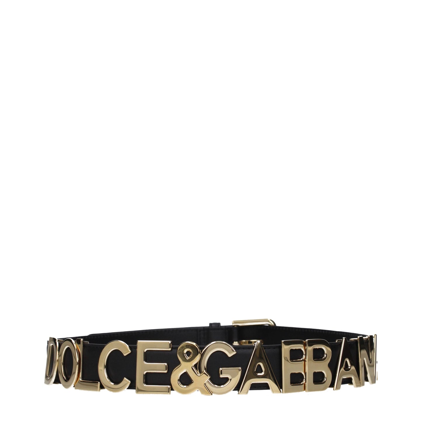 Belt by Dolce & Gabbana for women in leather black presents a artisanal silhouette from the Leather Belt collection, showcasing an artisanal design and refined craftsmanship for a artisanal look.