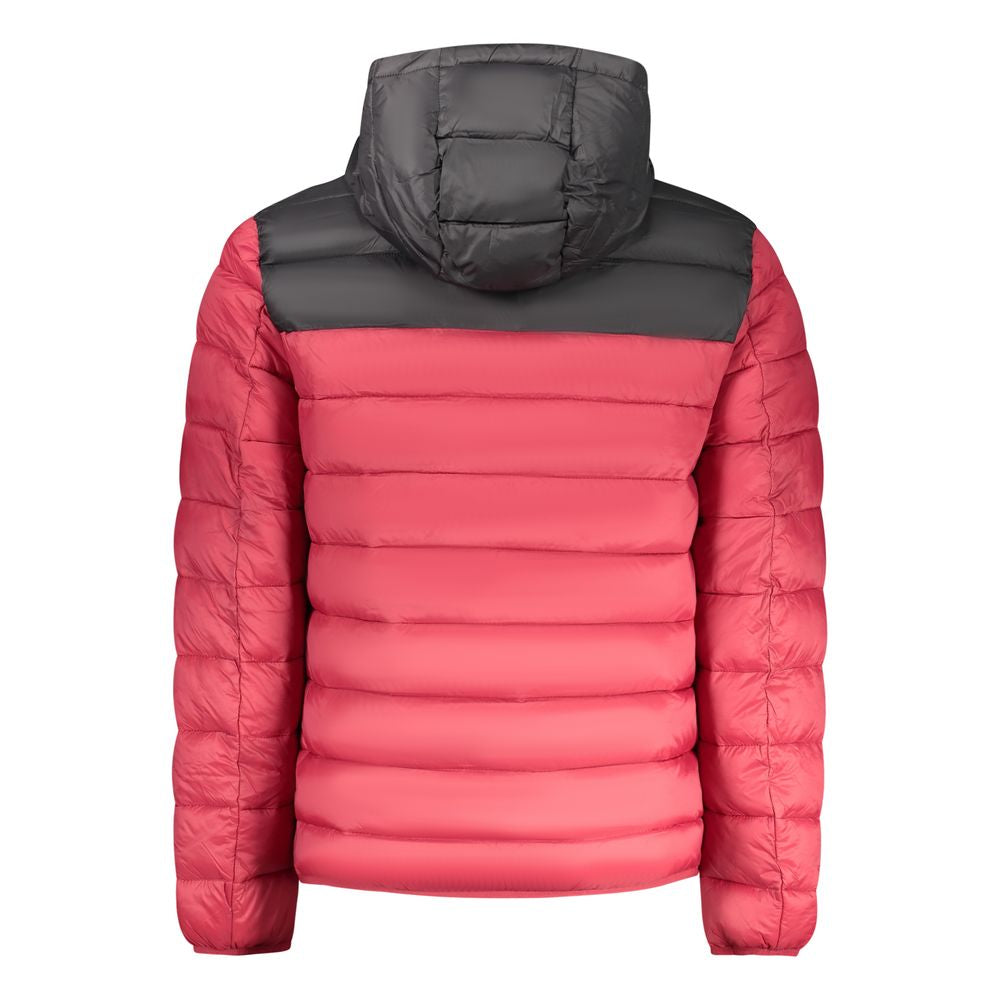Norway 1963 Men's Polyamide & Polyester Windbreaker Jacket - Red