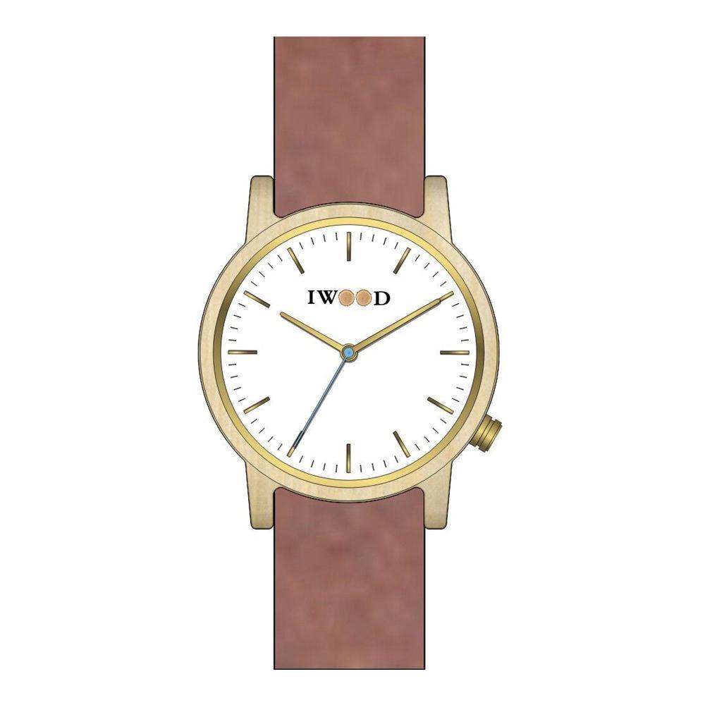 Iwood Real Wood Men's Watch IW18444002 - Designed by Iwood Available to Buy at a Discounted Price on Moon Behind The Hill Online Designer Discount Store