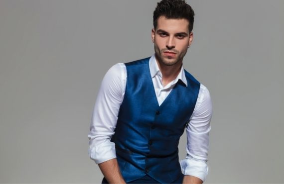 Men's designer vests and waistcoats at Moon Behind the Hill