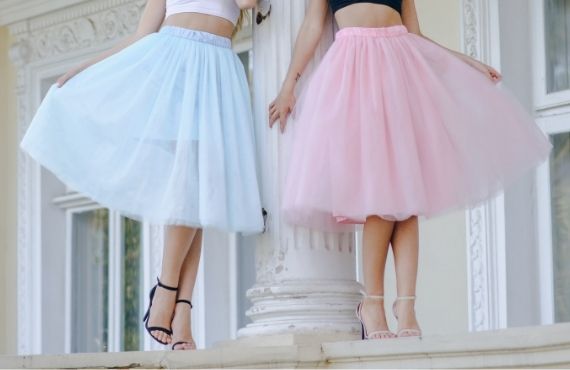 Women's Skirts - Moon Behind the Hill