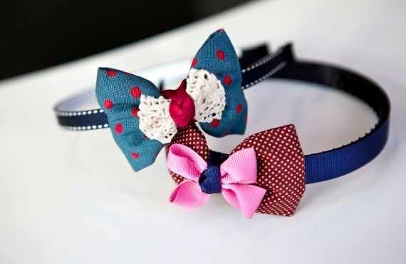 Women's designer headbands available at Moon behind the Hill