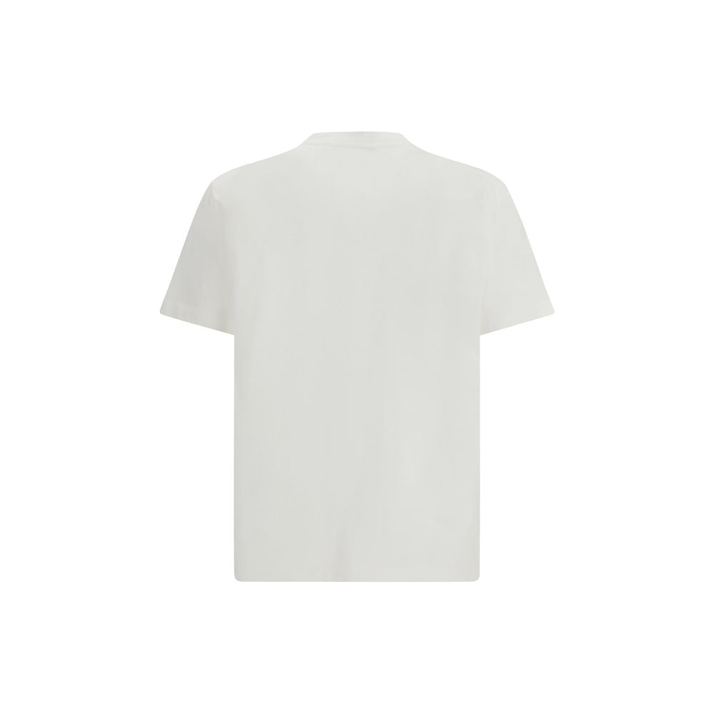 T-Shirt by Dsquared² for men in cotton white features a plush silhouette, showcasing a sophisticated and for a truly plush finish.