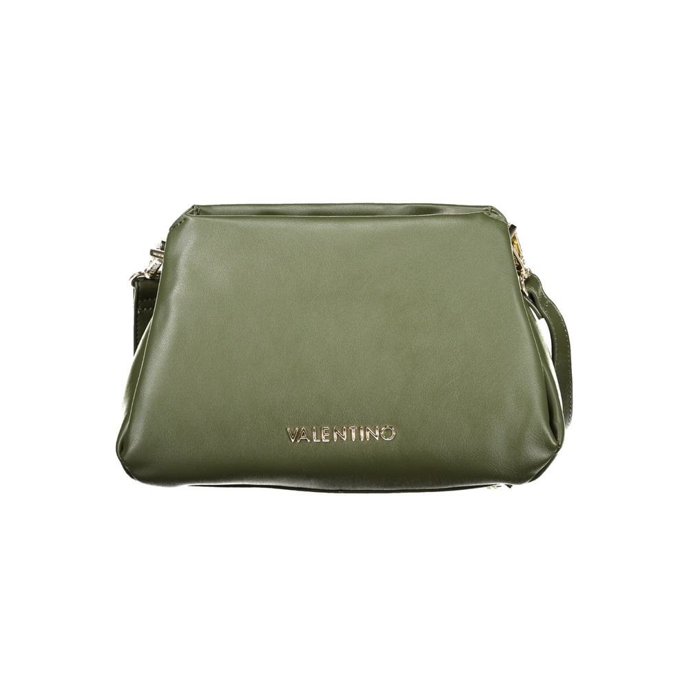 Shoulder Handbag by Mario Valentino for women in polyurethane green features a exquisite silhouette, showcasing a secure zipper and exquisite external-pockets, cardholder & coin-purse with versatile shoulder-strap for a exquisite finish.