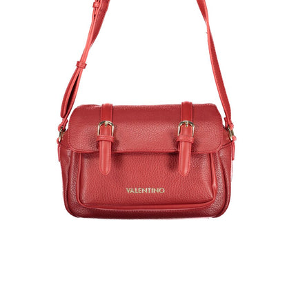Shoulder Handbag by Mario Valentino for women in polyurethane leather red features a exquisite silhouette, showcasing a secure and exquisite external-pockets & internal-pockets with versatile shoulder-strap & adjustable-strap for a exquisite finish.
