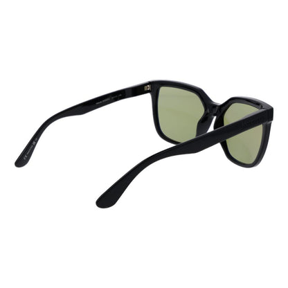 Sunglasses by Serengeti for women in plastic black showcases a ethereal silhouette, featuring black coloured frame full-rim square frame design with photochromatic polarized category-2-medium-tint lens for a ethereal finish.