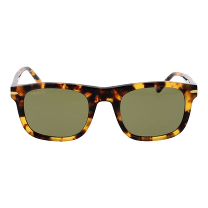 Sunglasses by Serengeti for men in acetate brown features an lustrous full-rim square frame design with brown coloured frame detailing and polarized category-3-dark-tint lens for a lustrous aesthetic.