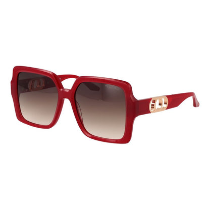 Trussardi Square Gradient Dark-Tint Acetate Sunglasses - Multicolour
