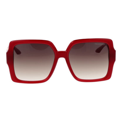 Trussardi Square Gradient Dark-Tint Acetate Sunglasses - Multicolour
