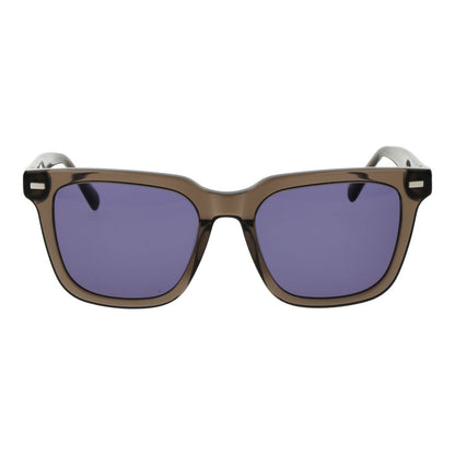 Replay Square Non-Polarized Dark-Tint Plastic Sunglasses - Brown