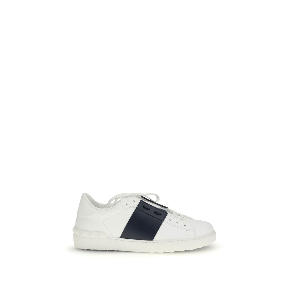 Sneakers by Valentino Garavani for men in bos taurus calf leather black presents a impeccable silhouette as Men's Low Top Slip On Bos Taurus Calf Leather Sneakers, expertly defined by a impeccable low-top slip-on style for a impeccable, high-fashion look.