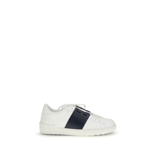 Sneakers by Valentino Garavani for men in bos taurus calf leather black presents a impeccable silhouette as Men's Low Top Slip On Bos Taurus Calf Leather Sneakers, expertly defined by a impeccable low-top slip-on style for a impeccable, high-fashion look.