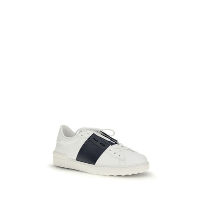 Sneakers by Valentino Garavani for men in bos taurus calf leather black presents a on trend silhouette from the Men's Low Top Slip On Bos Taurus Calf Leather Sneakers collection, showcasing a on trend low-top slip-on style for an elevated aesthetic.
