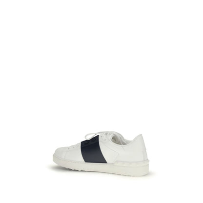 Sneakers by Valentino Garavani for men in bos taurus calf leather black features an fashionable silhouette, showcasing the premium Men's Low Top Slip On Bos Taurus Calf Leather Sneakers in a fashionable low-top slip-on style that offers a fashionable finish for refined style.