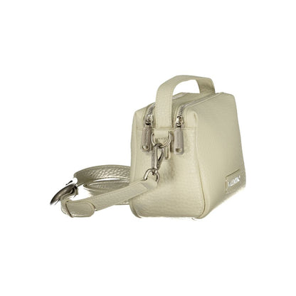 Shoulder Handbag by Mario Valentino for women in polyurethane brown & white features a exquisite silhouette, showcasing a secure zipper and exquisite internal-pockets with versatile shoulder-strap, handle, adjustable-strap & detachable-strap for a exquisite finish.