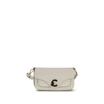 Shoulder Bag by Coccinelle for women in bos taurus calf leather white features a effortless chic silhouette with a secure magnetic, ample built-in-compartments & external-pockets, and versatile shoulder-strap & adjustable-strap for a effortless chic finish.