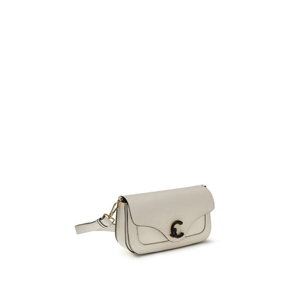 Shoulder Bag by Coccinelle for women in bos taurus calf leather white presents a versatile silhouette, showcasing a secure magnetic and versatile built-in-compartments & external-pockets with versatile shoulder-strap & adjustable-strap for a sophisticated look.