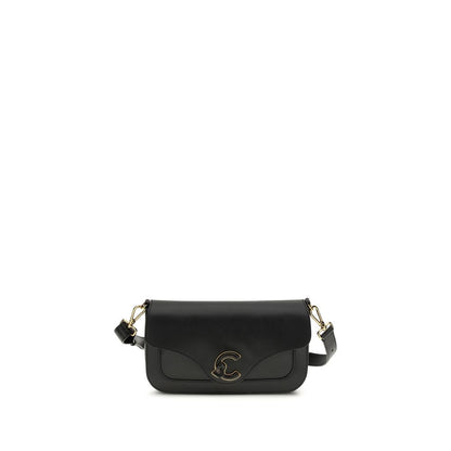 Shoulder Bag by Coccinelle for women in bos taurus calf leather black features an effortlessly chic silhouette with a secure magnetic, ample built-in-compartments & external-pockets, and versatile shoulder-strap & adjustable-strap for effortlessly chic everyday luxury.