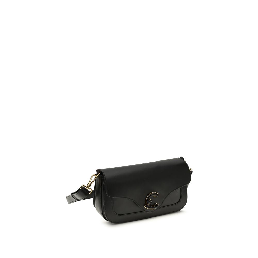 Shoulder Bag by Coccinelle for women in bos taurus calf leather black features a effortless sophistication silhouette, secured by a magnetic with ample built-in-compartments & external-pockets and versatile shoulder-strap & adjustable-strap for a effortless sophistication finish.