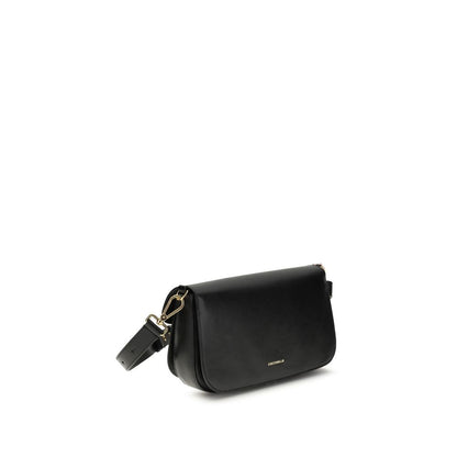 Shoulder Bag by Coccinelle for women in bos taurus calf leather black features a effortless sophistication silhouette, secured by a magnetic with ample built-in-compartments & external-pockets and versatile shoulder-strap & adjustable-strap for a effortless sophistication finish.