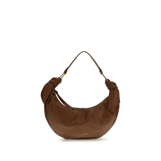 Shoulder Bag by Coccinelle for women in bos taurus calf leather brown & gold features a distinguished silhouette, showcasing a secure zipper and distinguished with versatile shoulder-strap & handle for a distinguished finish.