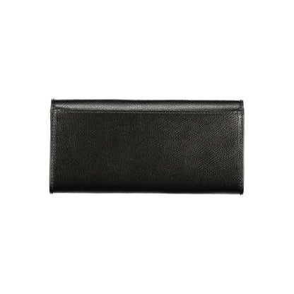 Furla Continental Iride Leather Cardholder Wallet - Black Signature
