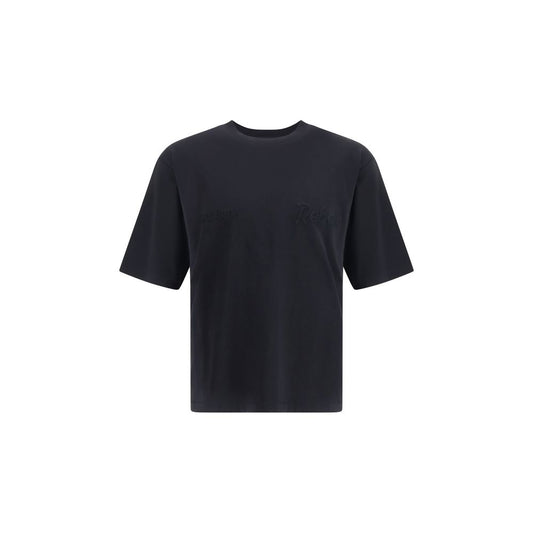 T-Shirt by Dsquared² for men in cotton black showcases a chic silhouette, artfully detailed with a chic and for a chic finish.